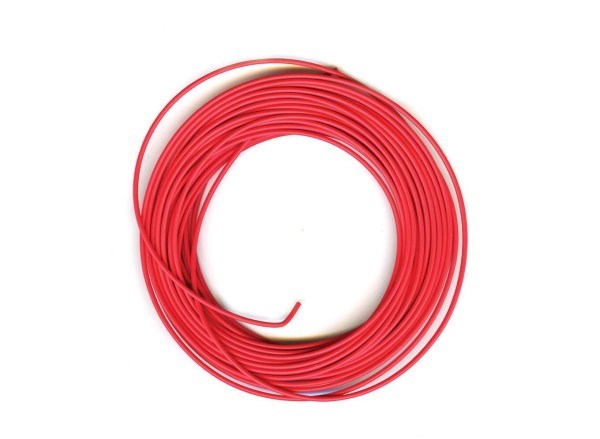 Peco PL-38R Red Electrical Connecting Wire (7m)