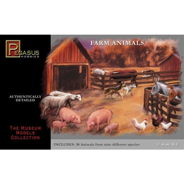 Pegasus Hobbies 7006 1/48 Farm Animals