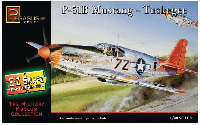 Pegasus Hobbies 8404 1/48 P-51B Mustang Tuskegee Squadron