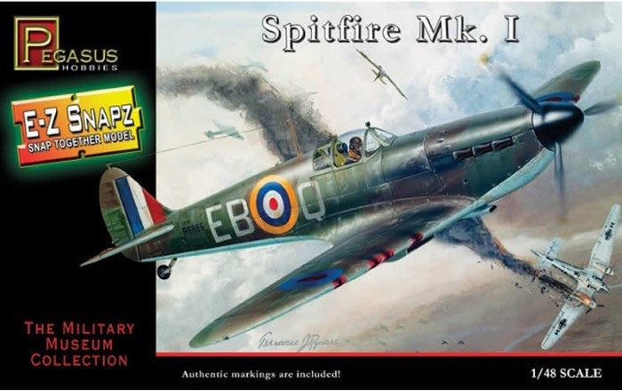 Pegasus Hobbies 8410 1/48 Supermarine Spitfire MKI