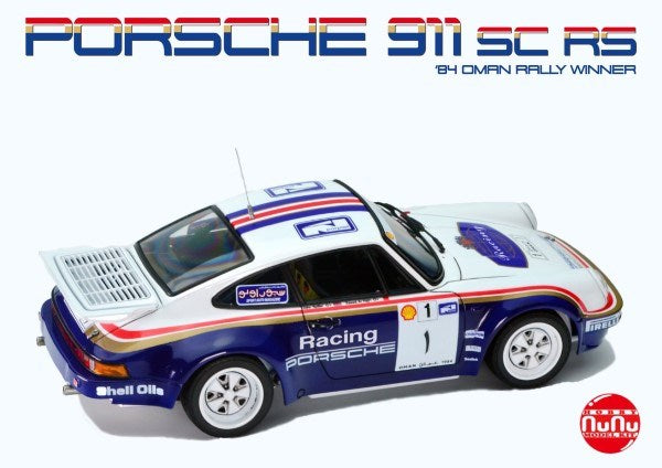 NUNU 1/24 PN24011 Racing Series Porsche 911 SC / RS 1984 Oman Rally Winner Plast