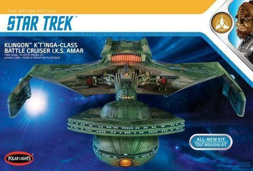 Polar Lights 0950 1/350 Star Trek: Klingon K't'inga-Class Battle Cruiser 'I.K.S. Amar'