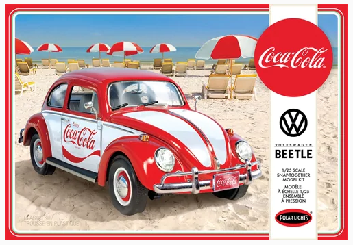 Polar Lights 0960 1/24 Volkswagen Beetle - Coca-Cola
