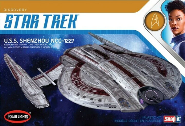 Polar Lights 967 1/2500 Star Trek Discovery - USS Shenzou NCC-1227