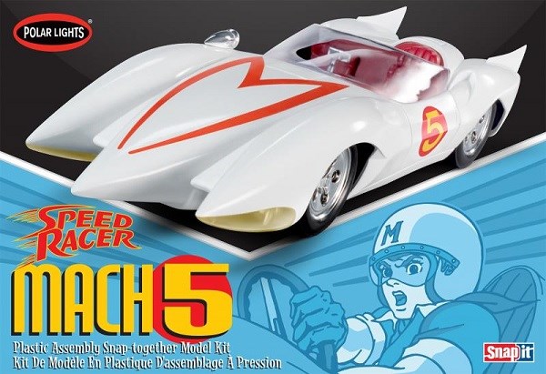 Polar Lights 0981M 1/25 Snap Kit: Speed Racer Mach 5