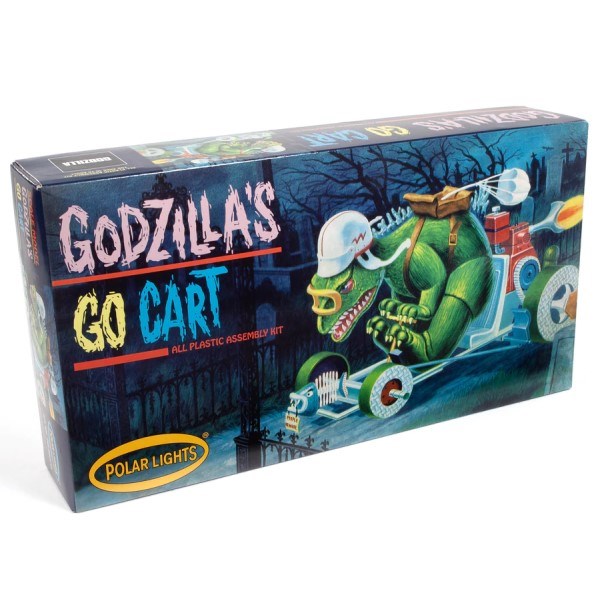 Polar Lights 0987 1/350 Godzilla's Go Cart