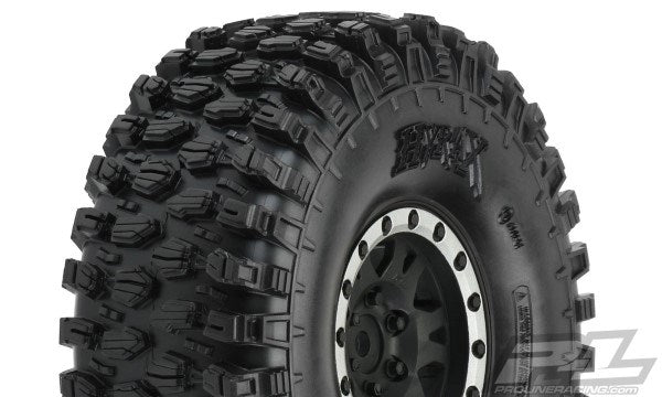 Pro-Line PRO1012813 Hyrax 1.9 G8 MTD Impulse Blk/Slvr Wheels F/R (2)