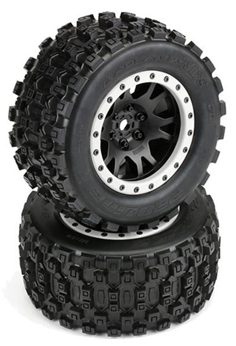 Pro-Line PRO1013113 Badlands MX43 Pro-Loc Mnt Impulse BlkGrey(2):XMX