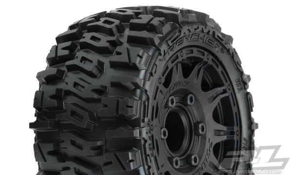 Pro-Line PRO1015910 Trencher LP 2.8" MTD Raid Black 6x30 F/R