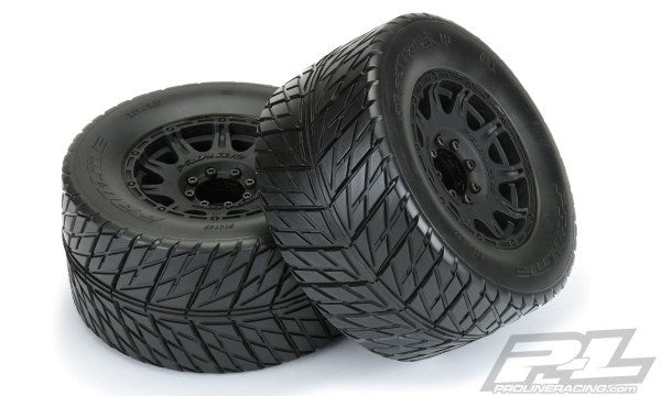 Pro-Line PRO1016710 Street Fighter HP 3.8 BELTED Tires MTD Raid Wheels