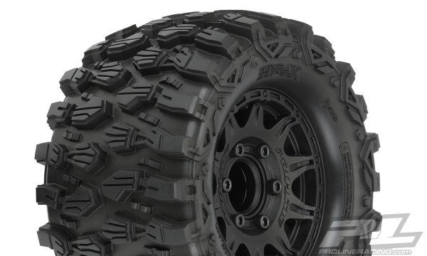 Pro-Line PRO1019010 Hyrax 2.8" Tires MTD Black 6x30 Stampede F/R SRP