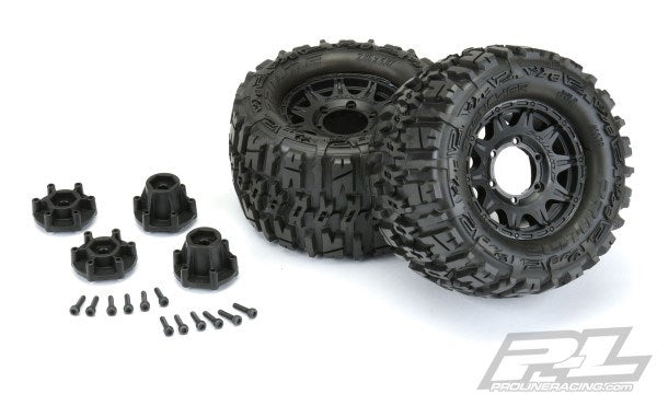 Pro-Line PRO117010 Trencher 2.8" MTD Raid Black 6x30 F/R