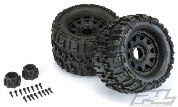 Pro-Line PRO118410 Trencher X 3.8" MTD Raid 8x32 17mm MT F/R