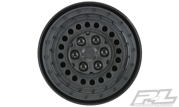 Pro-Line PRO278600 Carbine 1.9" Black Dually Wheels for Crawlers F/R