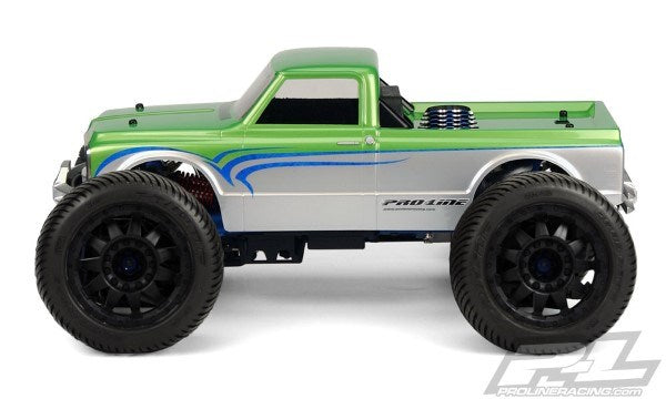 Pro-Line PRO322700 72 Chevy C10 Long Bed Body Clear:Revo 3.3LSTMGT