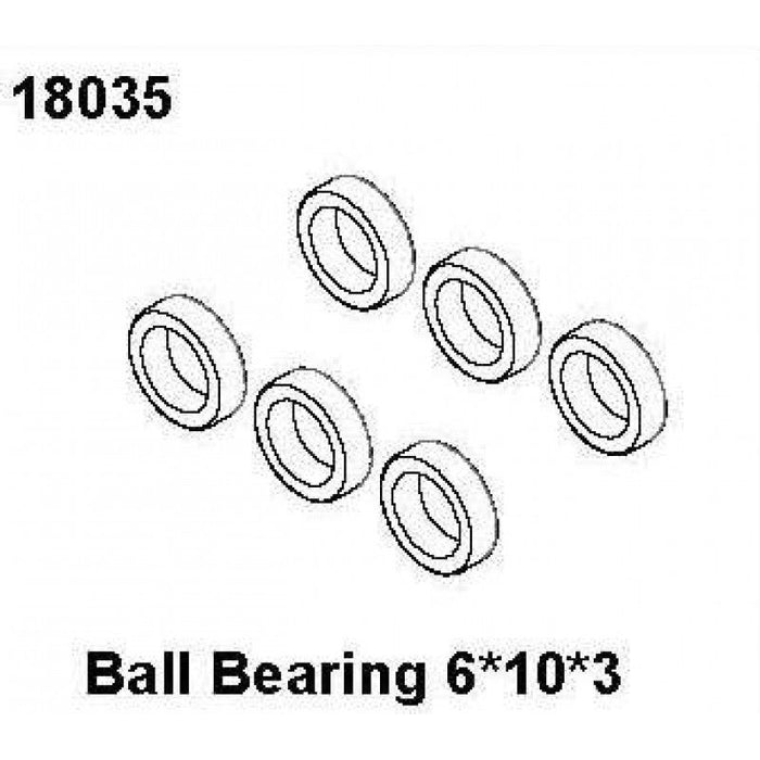 RC Pro 18035 Ball Bearing 6*10*3 RCPRO 1/18 MT