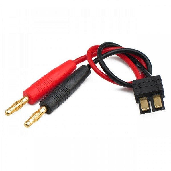 RC Pro BM018 Traxxas Charge Lead with 4mm Banana Plugs (Non-iD Type)