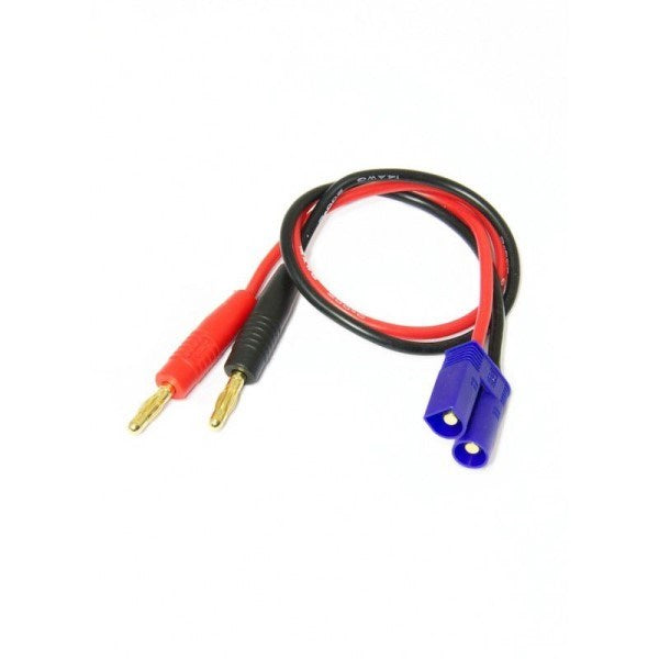 RC Pro BM019 EC5 Charge Lead with 4mm Banana Plugs