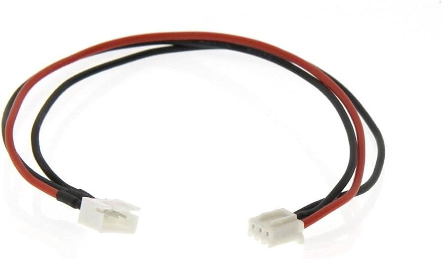 RC Pro RCP-BM065 XH Silicone 2S Balance Lead Extension with Braid Cover 200mm Long 2pcs (Replaces DYNC0109)