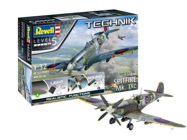 Revell 00457 1/32 Supermarine Spitfire Mk.IXc - Technik