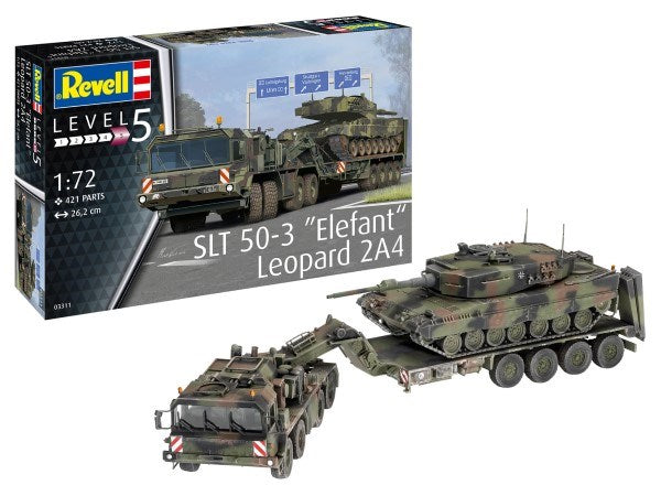 Revell 03311 1/72 SLT 50-3 Elefant and Leopard 2A4