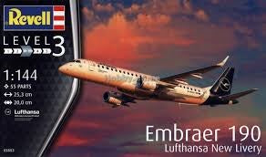 Revell 03883 1/144 EMBRAER 190 LUFTHANSA