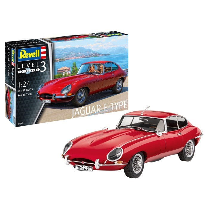 Revell 07668 1/24 Jaguar E-Type (Coup)