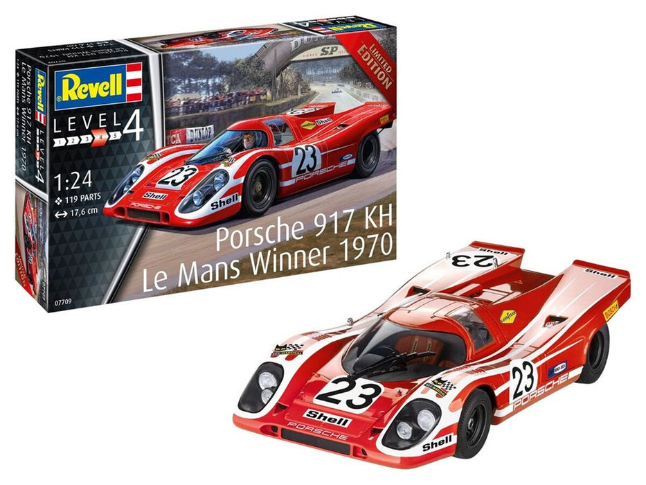 Revell 07709 1/24 PORSCHE 917 KH LE MANS WINNER 1970