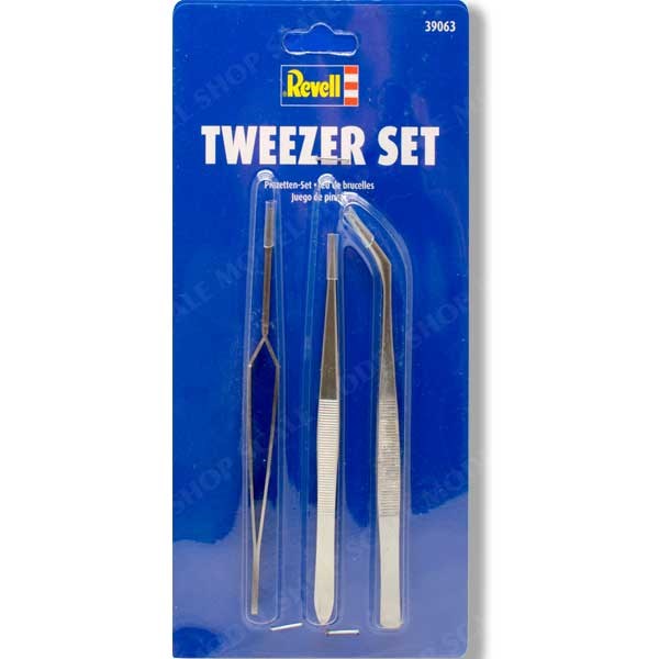 Revell 39063 Set of 3 Tweezers