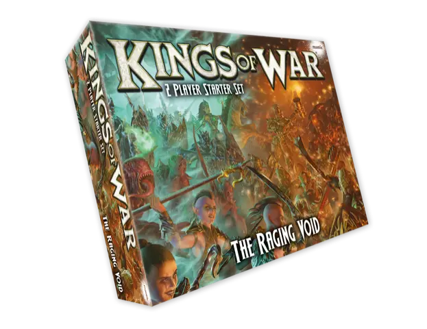 Mantic Games MGKWM121 Kings of War 2 Player Set The Raging Void