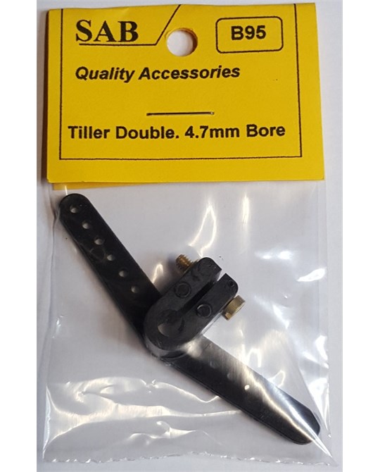 SAB B95 Double Arm Tiller 4.7mm Bore