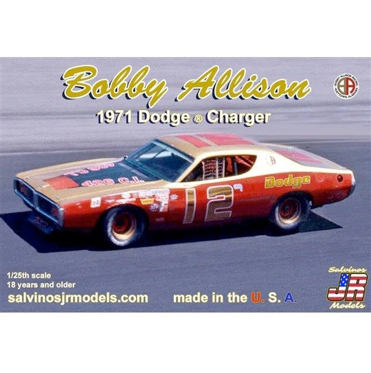 Salvinos JR BADC1971D 1/24 B.Allison 71 Dodge Chargr