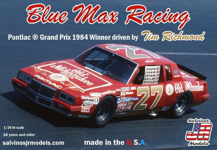 Salvinos JR BMGP1984NW 1/24 Blue Max Racing 1984