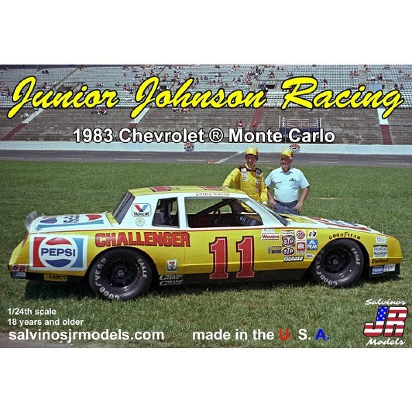Salvinos JR JJMC1983C 1/24 1983 Chevrolet Monte Carlo - Junior Johnson Racing