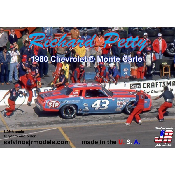 Salvinos JR RPMC1980O 1/24 1980 #43 Chevrolet Monte Carlo - Richard Petty