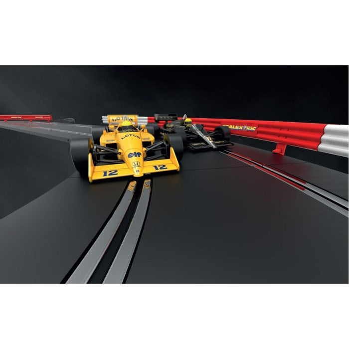 Scalextric C1432 Set: 1980s Grand Prix Race - Lotus 98T vs. Lotus 99T