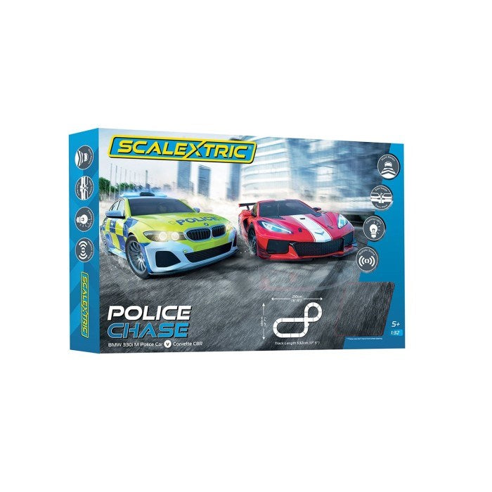 Scalextric C1433 Set: UK Police Chase