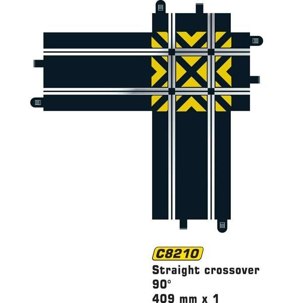 Scalextric C8210 Straight Crossover 90deg 2