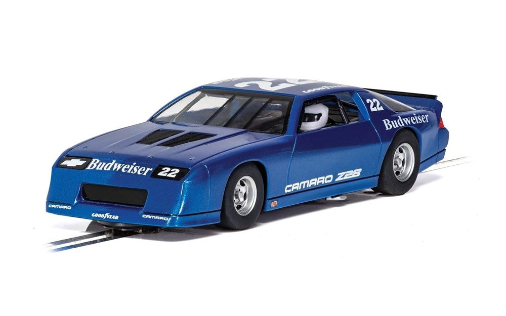 xScalextric C4145 Camaro IROC-Z #22 Blue