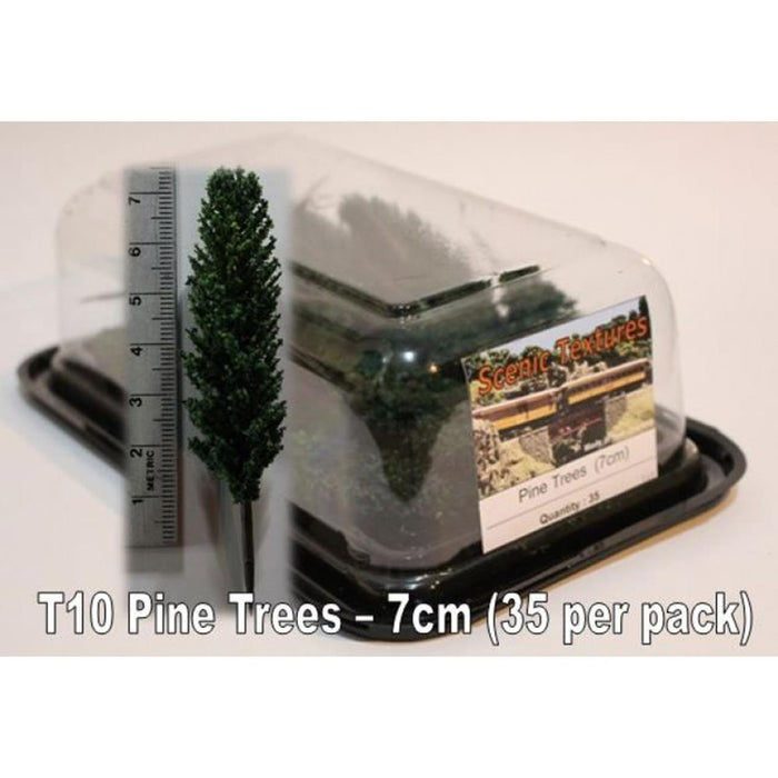 Scenic Textures T10 Pine Trees 7 cm (35 pcs)