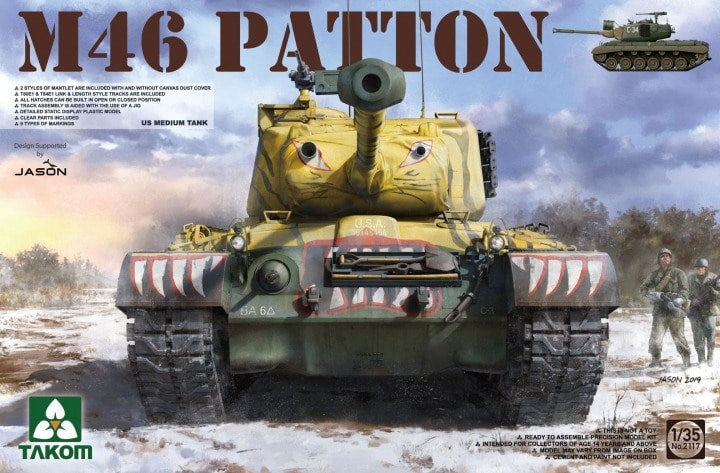 Takom 2117 1/35 US MEDIUM TANK M-46 PATTON