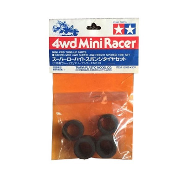 Tamiya 15089 MINI 4WD SUPER LOW SPONGETYRE