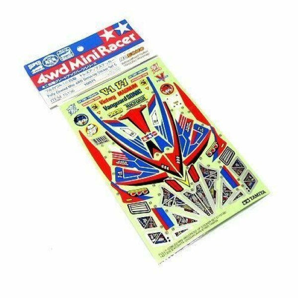 Tamiya 15136 MINI 4WD STICKERS-C(F/COWLED)