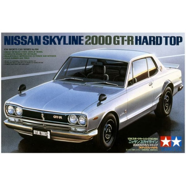 Tamiya 24194 1/24 Nissan Skyline 2000 GT-R Hard Top