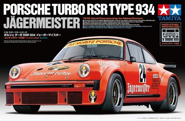 Tamiya 24328 1/24 Porsche Turbo RSR Type 934 - Jagermeister