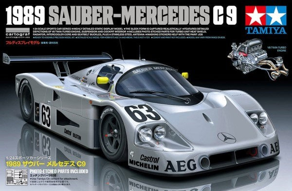 Tamiya 24359 1/24 1989 Sauber-Mercedes C9