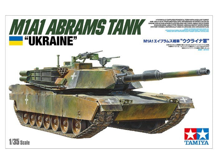 Tamiya 25216 1/35 M1A1 Abrams Ukraine