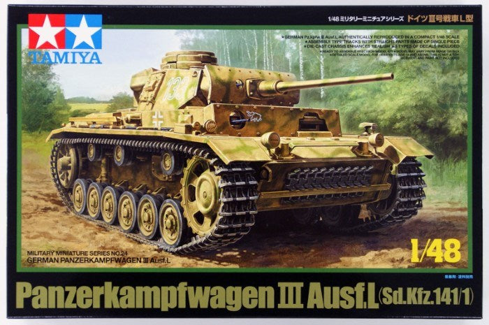Tamiya 32524 1/48 - German Panzer III Ausf. L Sd.Kfz.141/1