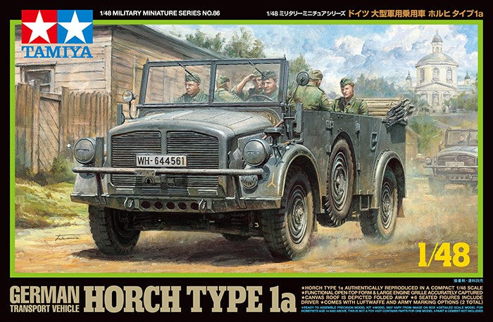 Tamiya 32586 1/48 German Transport Vehicle Horch Type 1a