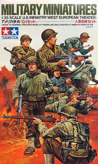 Tamiya 35048 1/35 U.S. Infantry (Western European Theatre) - WWII